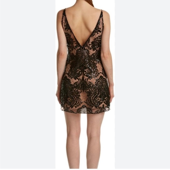 Women’s FREE PEOPLE Night Shimmer Mini dress- Size 4 - Picture 2 of 12